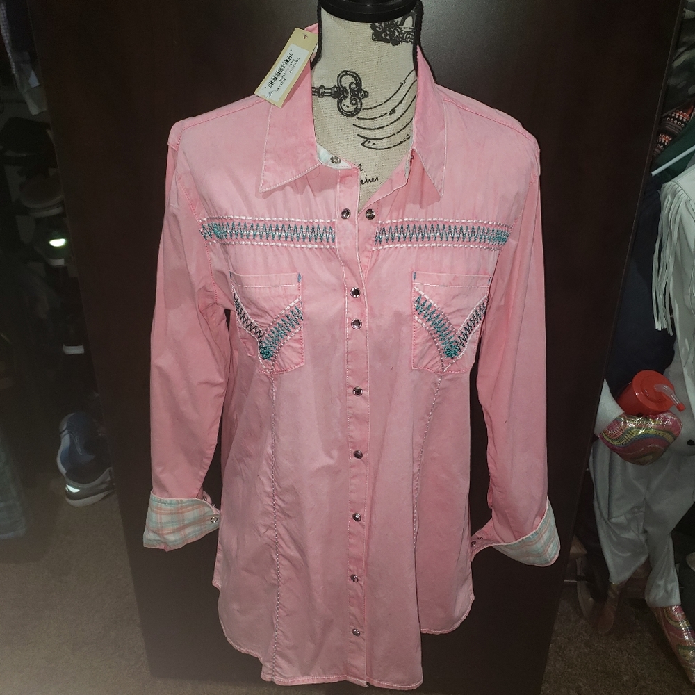 CG(Cowgirl) Up snapbutton shirt XL
